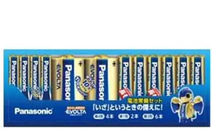 パナソニック 乾電池常備セット エボルタ KKJE12JA|4549980404294(tc)(083905)