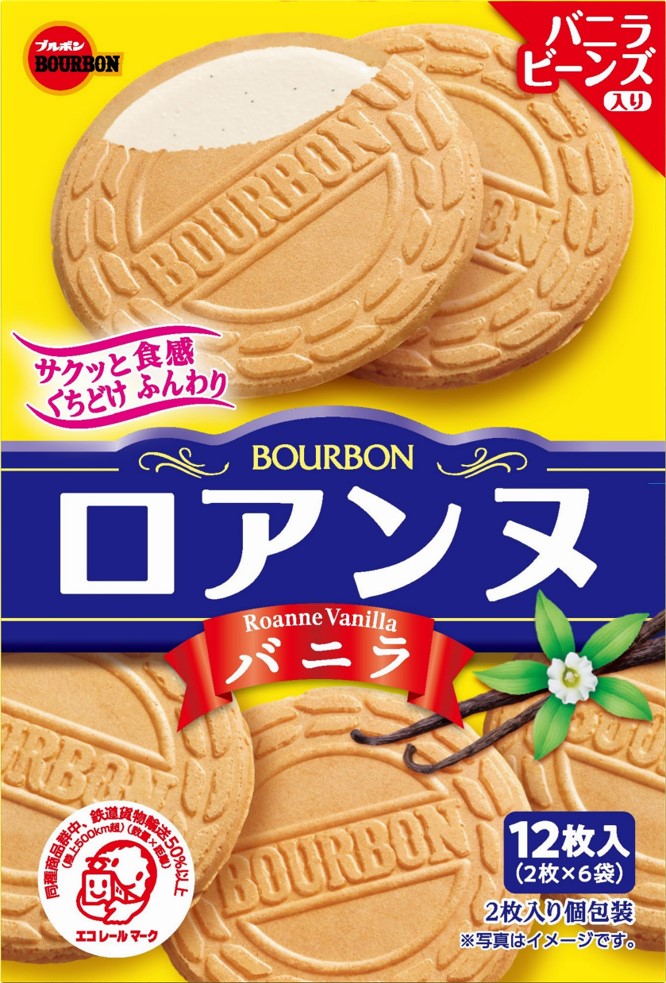 ブルボン ロアンヌバニラ 12枚入 まとめ買い(×6)|4901360348954(dc