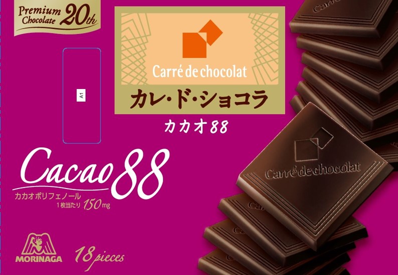 森永製菓 カレ･ド･ショコラカカオ88 18枚入 まとめ買い(×6)|4902888224058(dc)(415138)(送料別)
