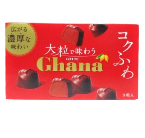 ロッテ 大粒で味わうガーナ 9粒入 まとめ買い(×10)|4903333273157(tc)(082742)(送料別)