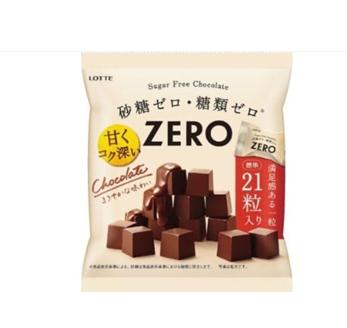 ロッテ ゼロ チョコレート袋 84g まとめ買い(×18)|4903333298617(tc)(082742)(送料別)
