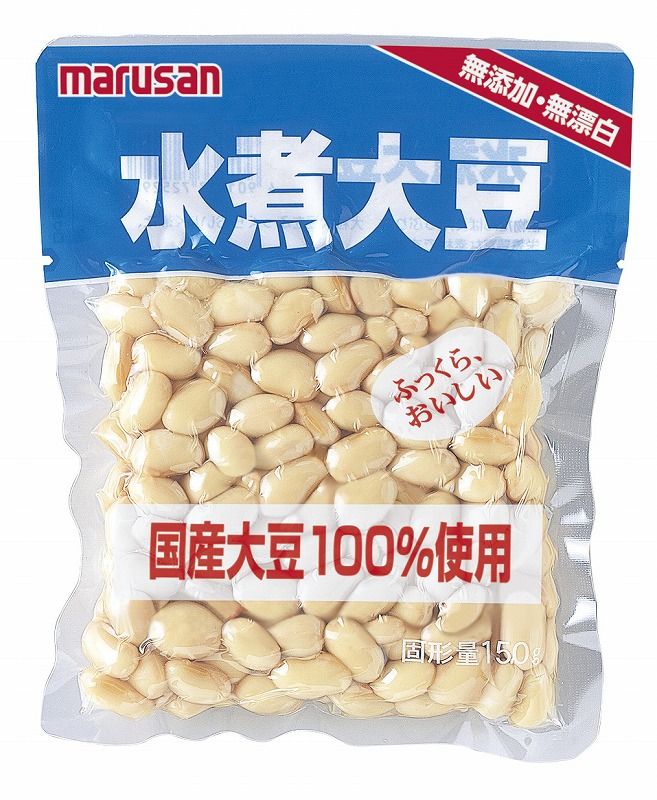 マルサンアイ 国産水煮大豆 150g まとめ買い(×10)|4901033725297(tc)(012956)