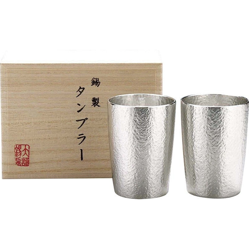 【新品未使用】チタン 2重 ロック カップ シルバー 木箱 霞 かすみ TW-3 霞 チタン2重ロックカップ250ml(木箱入) (TW-3) 新品未使用】チタン 2