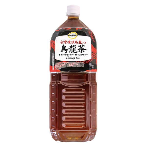 【送料込み※一部地域除く】トップバリュ台湾凍頂烏龍茶入り烏龍茶２Ｌ　まとめ買い（×6)