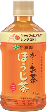 伊藤園 ホットおーいお茶ほうじ茶レンジ345ml まとめ買い(×24)(送料別)