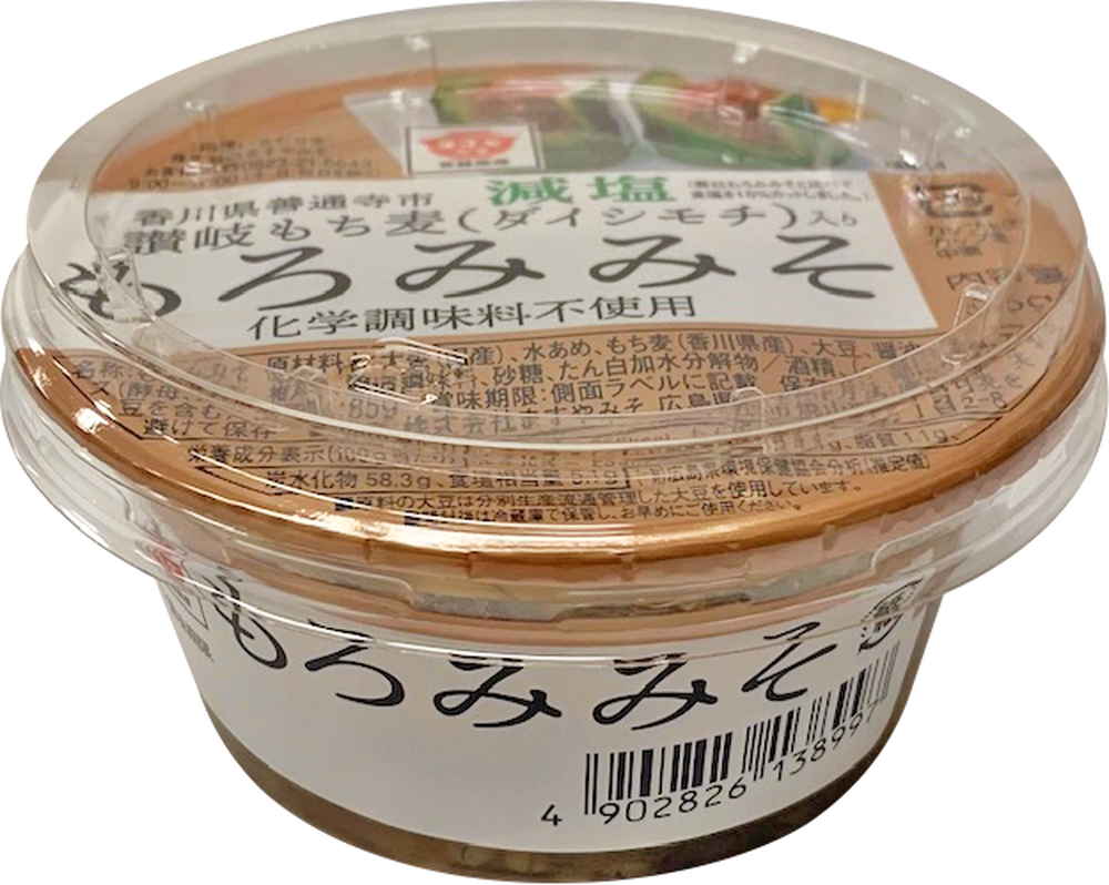 【産地取り寄せ商品】ますやみそ ダイシチ入りもち麦もろみみそ85g 12個セット(送料別)(n)