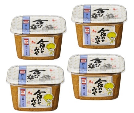 【産地取り寄せ商品】ますやみそ　カップ合わせみそ850g　４個セット(送料別)(n)