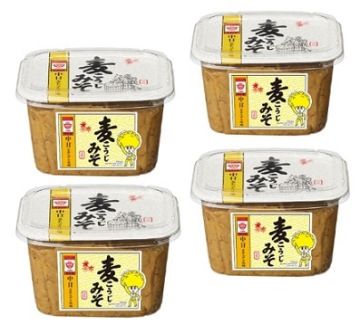 【産地取り寄せ商品】ますやみそ　カップ麦みそ850g　４個セット(送料別)(n)