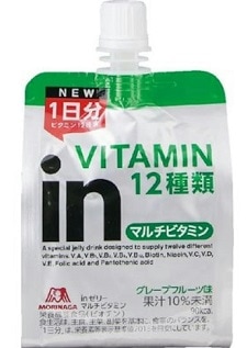 森永製菓 inゼリーマルチビタミン 180g まとめ買い(×6)|4902888724558(tc)(012956)(送料別)