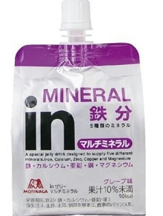 森永製菓 inゼリーマルチミネラル 180g まとめ買い(×6)|4902888724701(tc)(012956)(送料別)