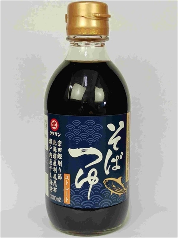 【限定クーポン対象商品】タケサン そばつゆストレート 300ml まとめ買い(×10)|4904755276115(tc)(011020)