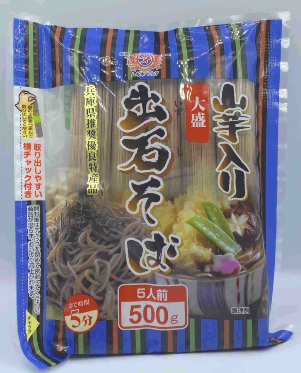 田靡製麺 山芋入り大盛出石そば 500g まとめ買い(×15)|4974657436504(tc)(012956)