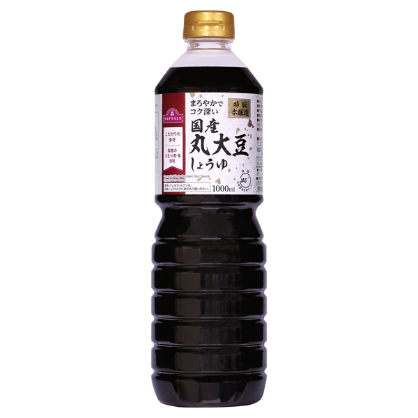 TV 国産丸大豆しょうゆ 1000ml まとめ買い(×15)|4549414433548(tc)(426980)