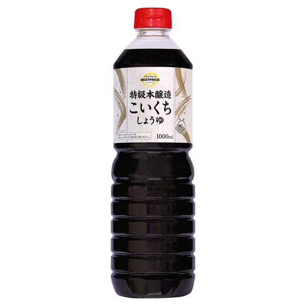 TVBP 特級こいくちしょうゆ 1000ml まとめ買い(×15)|4549414453133(tc)(426980)