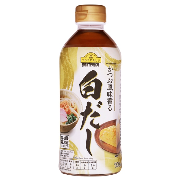 TVBP かつお風味香る白だし 500ml まとめ買い(×12)|4549741198295(tc)(426980)