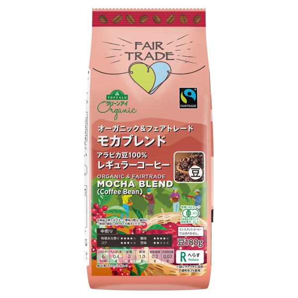 TVGE モカブレンド豆 180g まとめ買い(×6)|4549414449518(tc)(426980)