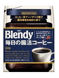 AGF ブレンディスティック 毎日の腸活コーヒー 80g まとめ買い(×12)|4901111523371(tc)(011020)