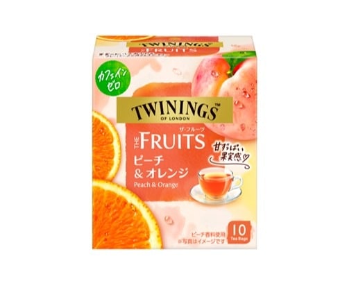 トワイニング TFピーチ&オレンジ 10P まとめ買い(×4)|4901305126395(tc)(012956)