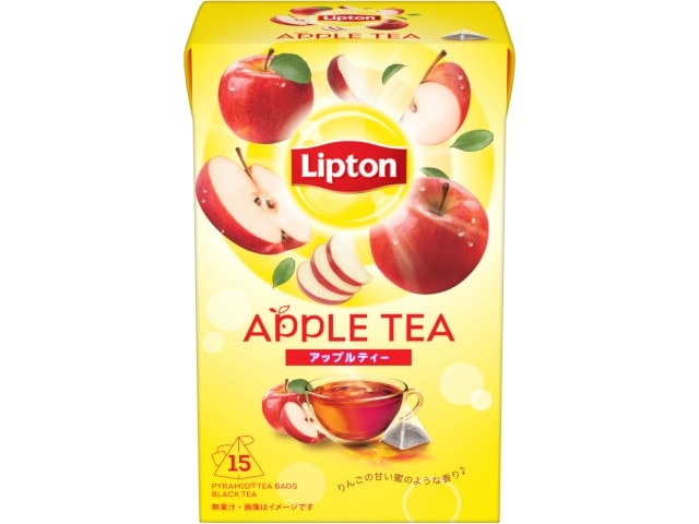 リプトン アップル ティーバッグ 15袋 まとめ買い(×6)|4902203526423(tc)(011020)