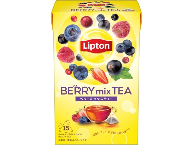 リプトン ベリーミックス ティーバッグ 15袋 まとめ買い(×6)|4902203526430(tc)(011020)
