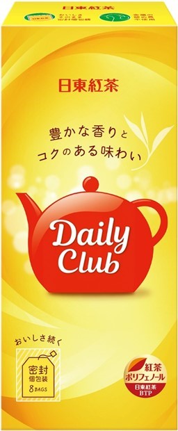 日東紅茶 デイリークラブ 8P まとめ買い(×10)|4902831510733(tc)(012956)
