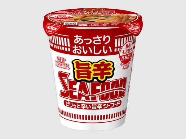 日清 あっさりおいしいカップヌードル旨辛シーフード 58g まとめ買い(×20)|4902105279885(tc)(011020)