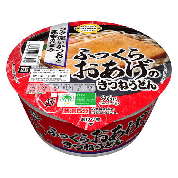 TVBP きつねうどん(西) まとめ買い(×12)|4549414373479(tc)(426980)