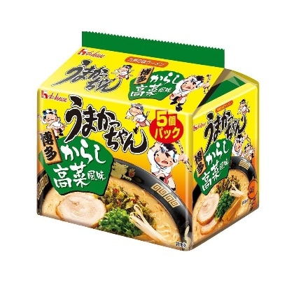 ハウス うまかっちゃんからし高菜5食パック 5食 まとめ買い(×6)|4902402733400(tc)(011020)
