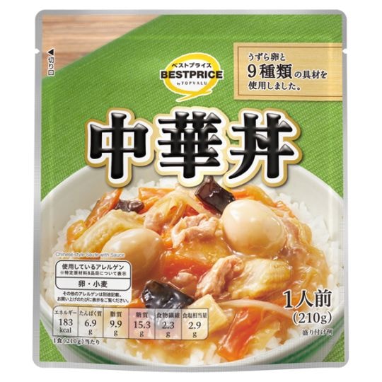 TVBP 中華丼 210g まとめ買い(×10)|4549414161502(tc)(426980)