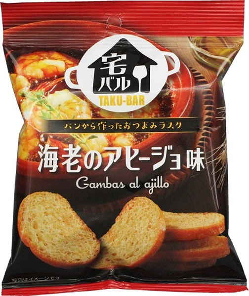 おやつC 宅バル海老のアヒージョ味 28g まとめ買い(×12)|4902775070386(tc)(415138)