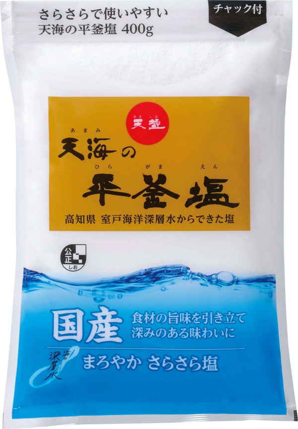 天塩 天海の平釜塩 400g まとめ買い(×12)|4901291980346(tc)(011020)