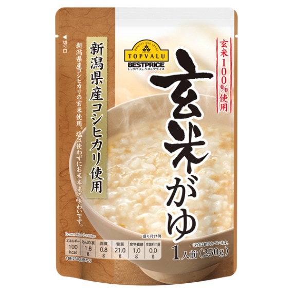 ◆TVBP 玄米がゆ 250g まとめ買い(×12)|4549414227574(tc)(426980)