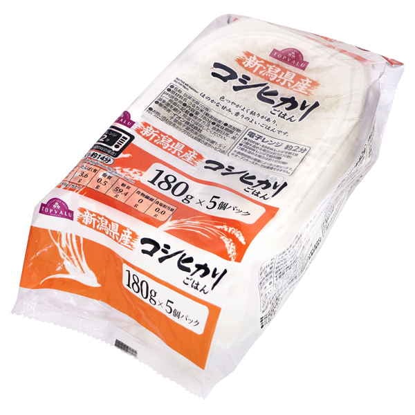 TV ごはん 新潟県産コシヒカリ 180g×5個 まとめ買い(×8)|4901810974481(tc)(426980)