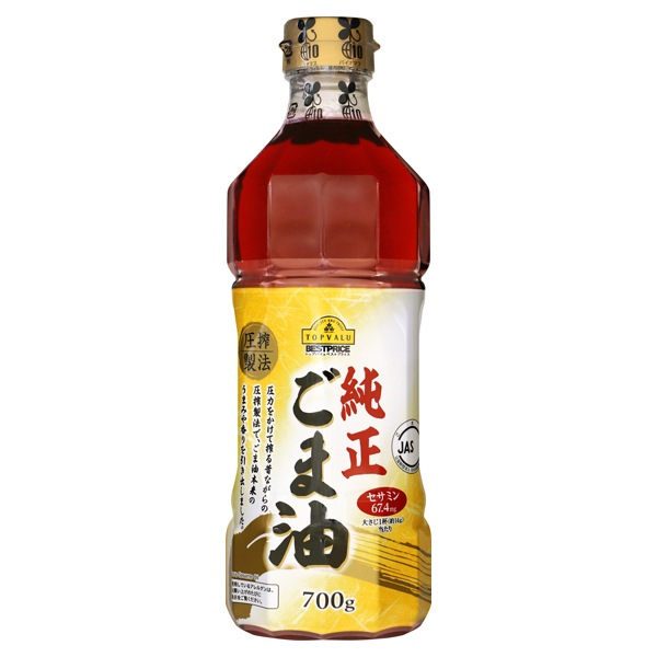 TVBP 純正ごま油 700g まとめ買い(×6)|4549414068665(tc)(426980)