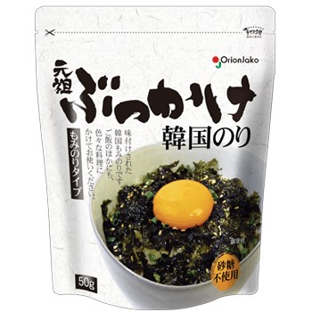 オリオンジャコー ぶっかけ韓国のり もみのり 50g まとめ買い(×6