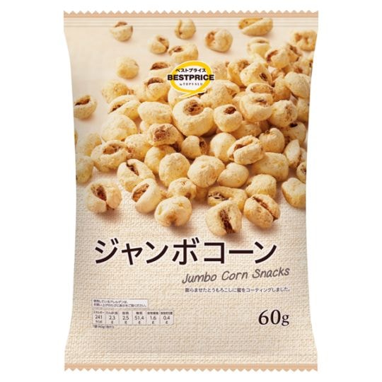 【限定クーポン対象商品】◆TVBP ジャンボコーン 60g まとめ買い(×12)|4549414617481(tc)(426980)