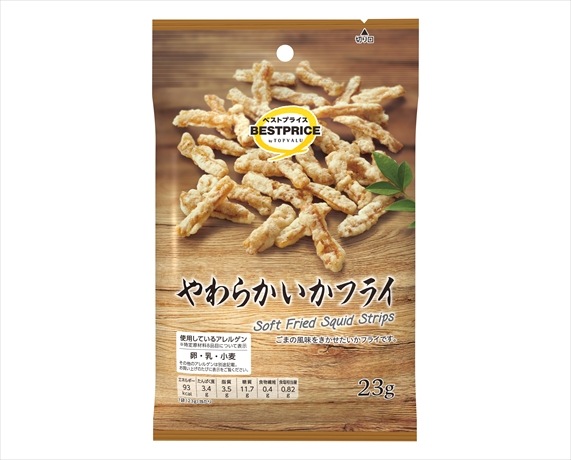 【限定クーポン対象商品】◆TVBP やわらかいかフライ 23g まとめ買い(×5)|4549414365368(tc)(426980)