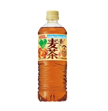 サントリー グリーンダカラ香ばしっ!麦茶 650ml まとめ買い(×24)|4901777377752(tc)(011907)