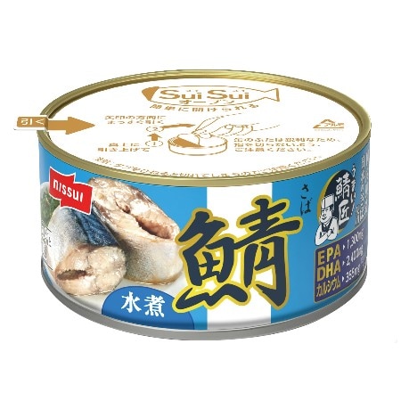 限定クーポン対象商品】ニッスイ 鯖匠さば水煮 180g まとめ買い(×12