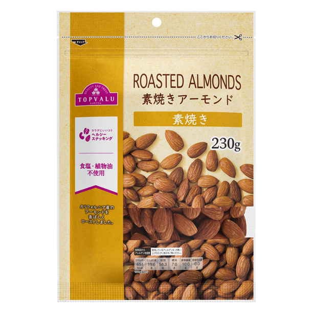 TV 素焼きアーモンド 230g まとめ買い(×12)|4549414539950(tc)(426980)