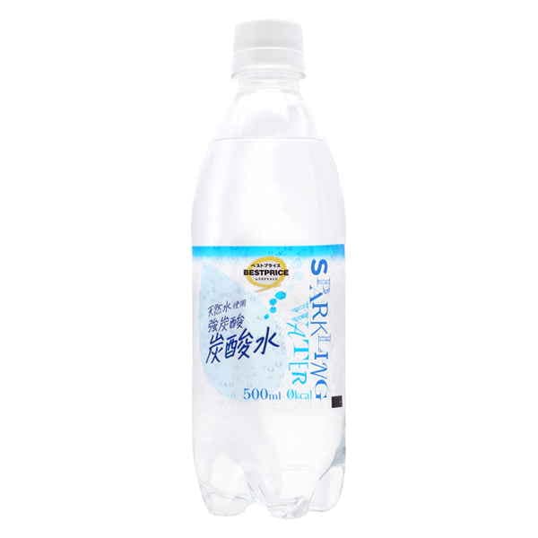◆【送料込み※一部地域除く】BP 炭酸水 500ML まとめ買い(×24)|4549741533713(tc)(048963)