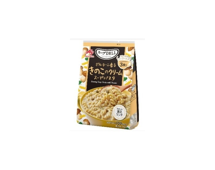 味の素 スープDELI きのこクリームスープパスタ 3食 まとめ買い(×10)|4901001761456(tc)(011020)