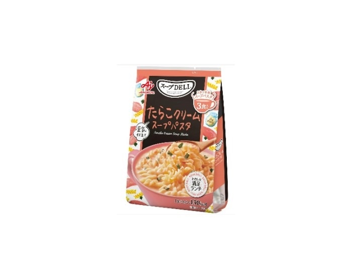 味の素 スープDELIたらこクリームスープパスタ 3食 まとめ買い(×10)|4901001956418(tc)(011020)
