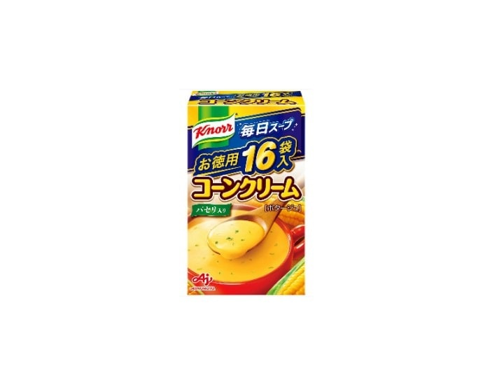 味の素 クノール 毎日スープ コーンクリーム 16袋 まとめ買い(×3)|4901001958337(tc)(011020)