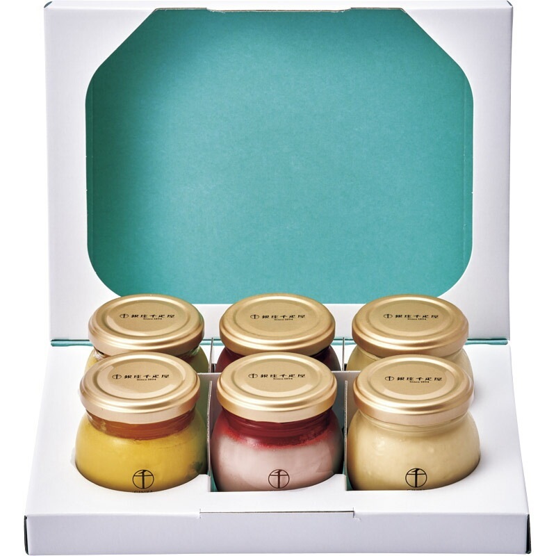 銀座千疋屋 銀座プリン詰合せ 6個 PGS-411