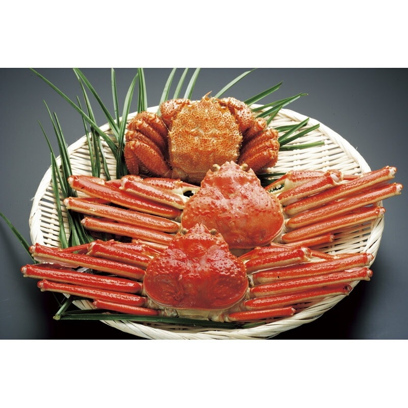 ずわいがに2尾・毛がに1尾セット 40-32