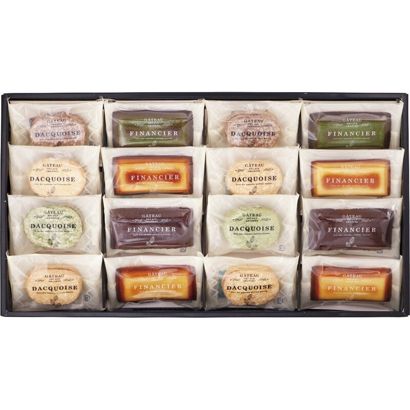 井桁堂 自家挽きアーモンドのガトーセレクション 16個入 GS16(送料別)