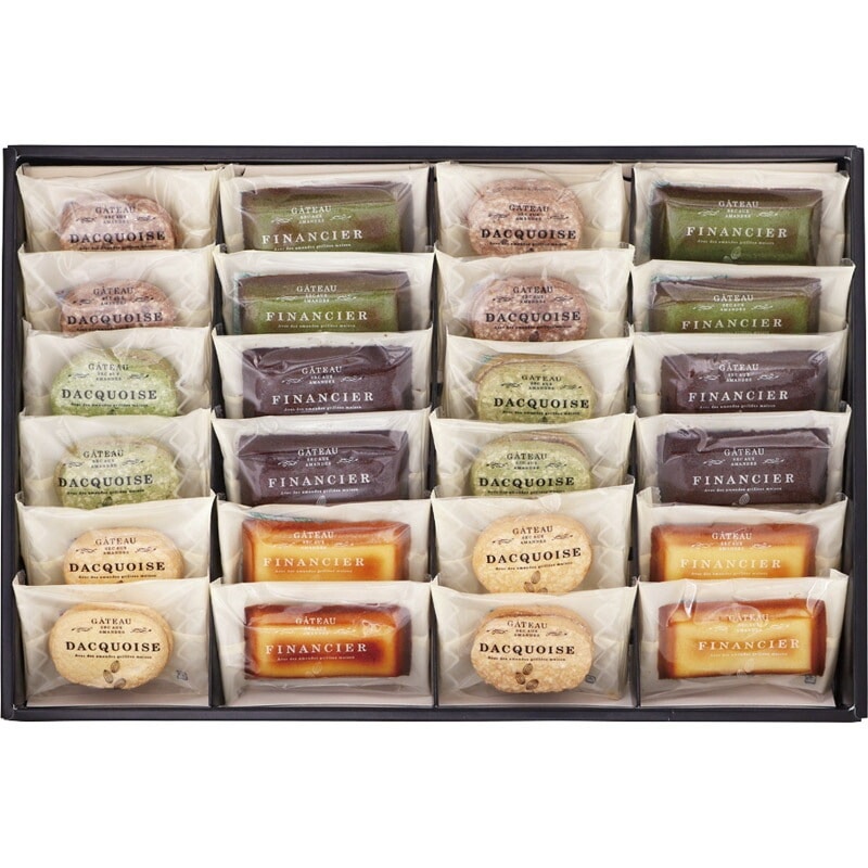 井桁堂 自家挽きアーモンドのガトーセレクション 24個入 GS24(送料別)