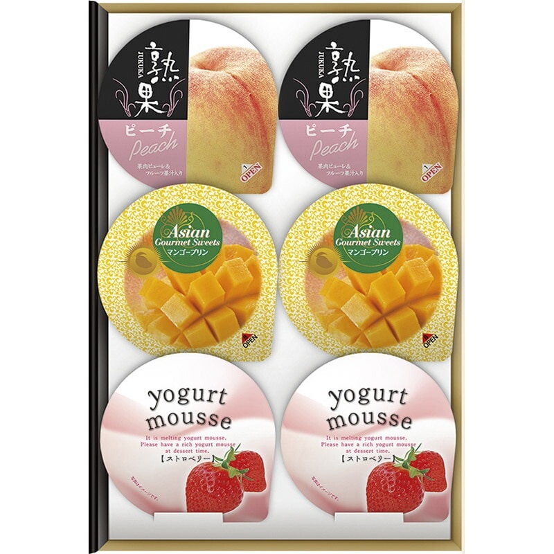 6個フルーティーデザートコレクション DC-6(送料別)