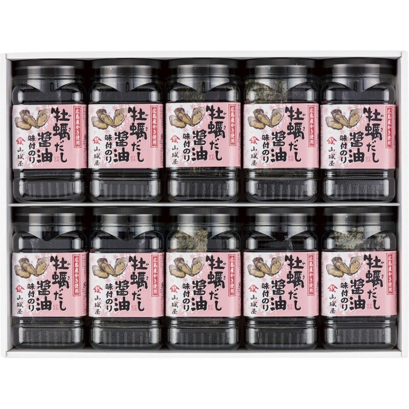 山城屋 牡蠣だし醤油味付海苔 NK-50(送料別)